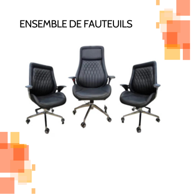 ENSEMBLE DE FAUTEUILS