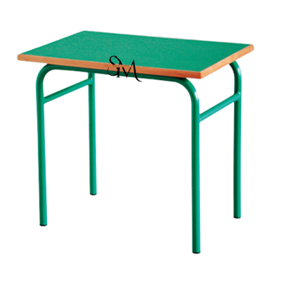 Table Scolaire Individuelle Sans Casier en bois A0136