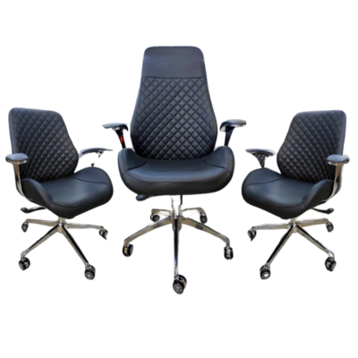 Ensemble Fauteuil SERO  Noir Réf. A0934