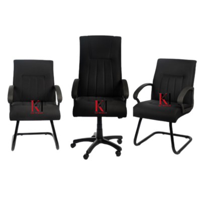 Ensemble Fauteuil Schon  en en tissu/simili cuir Réf. A0923