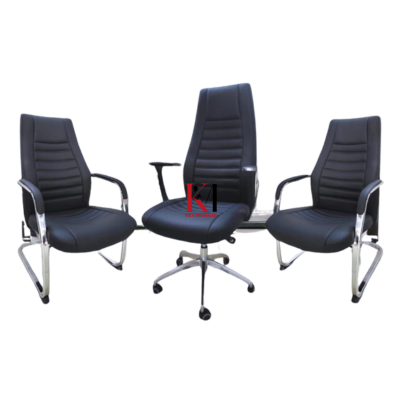 Ensemble Fauteuil TRENDO  NOIR  Réf. A0932