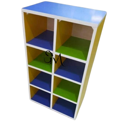 Rangement scolaire en Bois 8 cases Réf.A0150