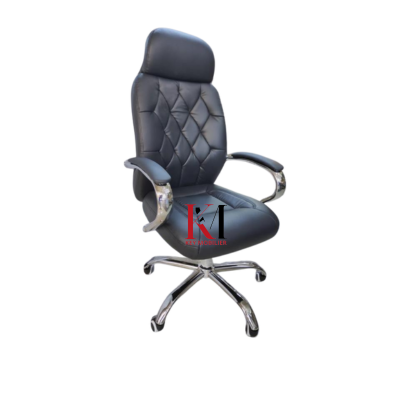 Fauteuil Président Ergonomique Noir Réf A0353