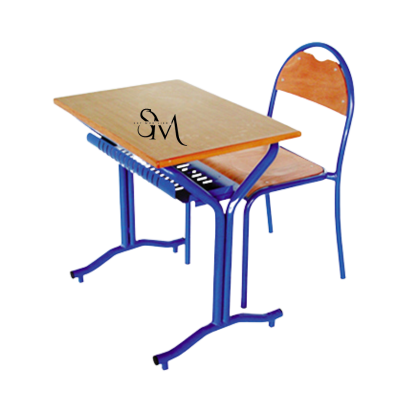 Table individuelle avec casier type Y Ref A0138