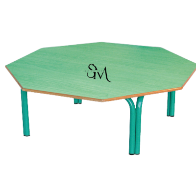 Table octogonale pour maternelle et primaire A0135